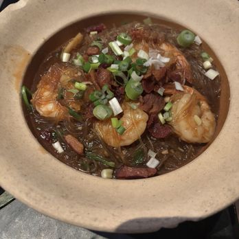 Noi Thai Cuisine - Clay Pot Shrimp & Glass Noodles (Koong OB Woonsen) - Thai Near Me - Bend, Oregon
