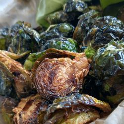 The Kitchen at Pictona - Roasted Brussels with balsamic glaze