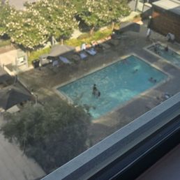 Pool view from 5th floor Pool view from 5th floor
