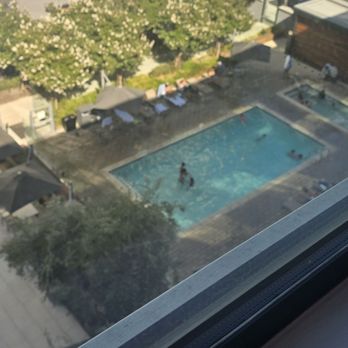 Element Santa Clara - Pool view from 5th floor - Hotels Near Me - Santa Clara, California Element Santa Clara - Pool view from 5th floor - Hotels Near Me - Santa Clara, California