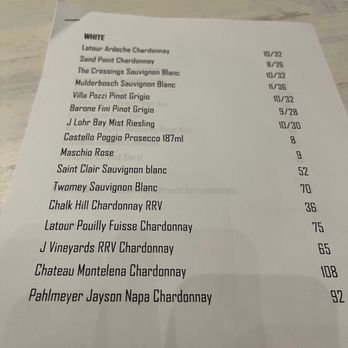 Open Rice Metropolitan - Wine list - Asian Fusion Near Me - Charlotte, North Carolina