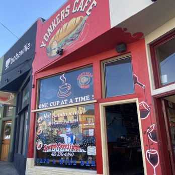Yonkers Cafe - Front of the cafe - Coffee & Tea Near Me - San Francisco, California Yonkers Cafe - Front of the cafe - Coffee & Tea Near Me - San Francisco, California