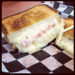 Official BBQ & Burgers - Ooey Gooey Grilled Cheese