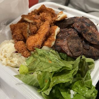 Teriyaki Hawaii - Kalbi + katsu combo. Shareable if you're a nice person lol - Hawaiian Near Me - Gardena, California Teriyaki Hawaii - Kalbi + katsu combo. Shareable if you're a nice person lol - Hawaiian Near Me - Gardena, California
