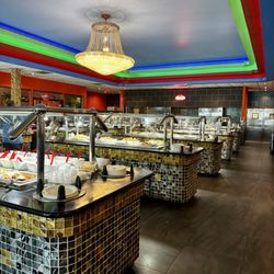 Hibachi Grill & Supreme Buffet - Inside, so many options