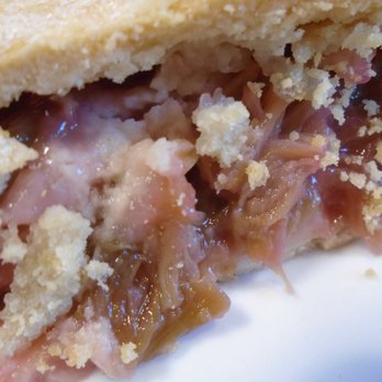 Amery Family Restaurant - Strawberry rhubarb pie, close-up. - American Near Me - Amery, Wisconsin