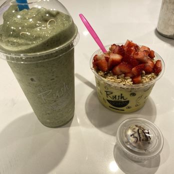 Rush Bowls - Super Protein & Bravocado Bowl - Juice Bars & Smoothies Near Me - Visalia, California