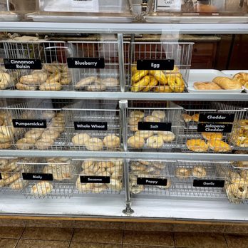 Abraham Bagel Cafe - a display of bagels and pastries - Coffee & Tea Near Me - Encino, California