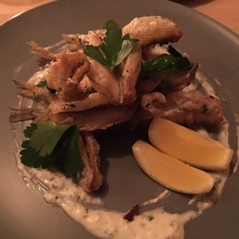 Buvette Scott - Fried smelts - Canadian (New) Near Me - Quebec City, Quebec Buvette Scott - Fried smelts - Canadian (New) Near Me - Quebec City, Quebec