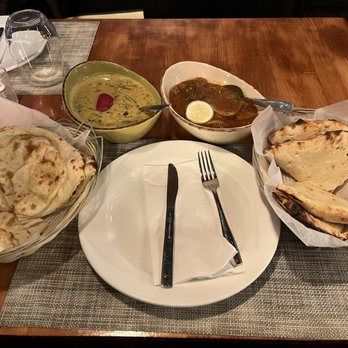 The Himalayan Chimney - Plain Naan and Cheese Naan - Indian Near Me - Champaign, Illinois
