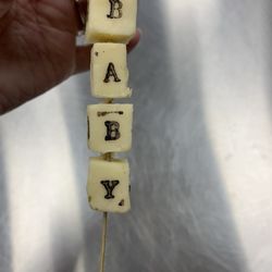 Graze Craze - Custom cheese letters!!
