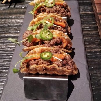Akira Back - Ab Wagyu Tacos - Japanese Near Me - Toronto, Ontario
