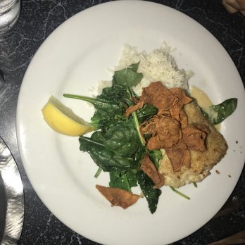 KingFisher - Macadamia Nut Crusted Hawaiian Fish Great but I think I like the fish and chips better - Seafood Near Me - Tucson, Arizona KingFisher - Macadamia Nut Crusted Hawaiian Fish Great but I think I like the fish and chips better - Seafood Near Me - Tucson, Arizona