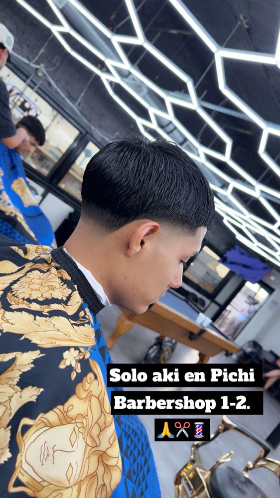 Pichi Barbershop Logo