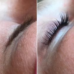 Inspire Salon - Eyelash lift + tint by a licensed esthetician!