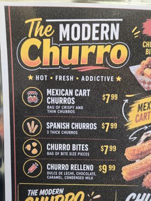 Menu photo 1 The Modern Churro Vista, CA Menu photo 1 The Modern Churro Vista, CA
