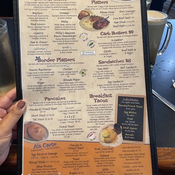 Cafe Java - Austin - Back of Menu - May 2022 - Coffee & Tea Near Me - Austin, Texas