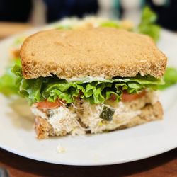 Marston's - 1/2 Sandwich and Side Salad (Tuna sandwich)