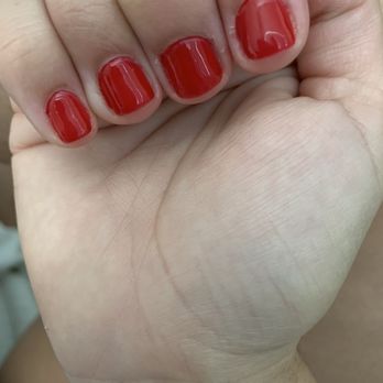 STYLE Beauty Bar & Boutique - Done yesterday. You can see the extra skin and the clump on the edges of the cuticle. - Nail Salons Near Me - Pinecrest, Florida