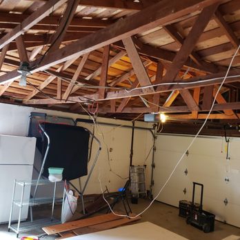 786 Construction - Before, after clearing out our tremendous amount of junk - General Contractors Near Me