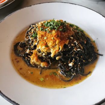 Gatsby's Landing - SQUID INK TONNARELLI - New American Near Me - Roslyn, New York Gatsby's Landing - SQUID INK TONNARELLI - New American Near Me - Roslyn, New York