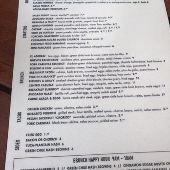Centro Mexican Kitchen - Great brunch menu - Mexican Near Me - Boulder, Colorado