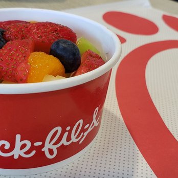 Chick-fil-A - yogurt parfait for breakfast - Fast Food Near Me - Vallejo, California