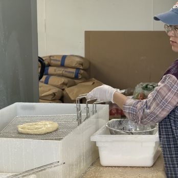 Crofton's Pretzels - Each pretzel gets a quick dip in a lye bath to give it that nice brown, crispy crust before it goes into the oven. - Pretzels Near Me - Raleigh, North Carolina