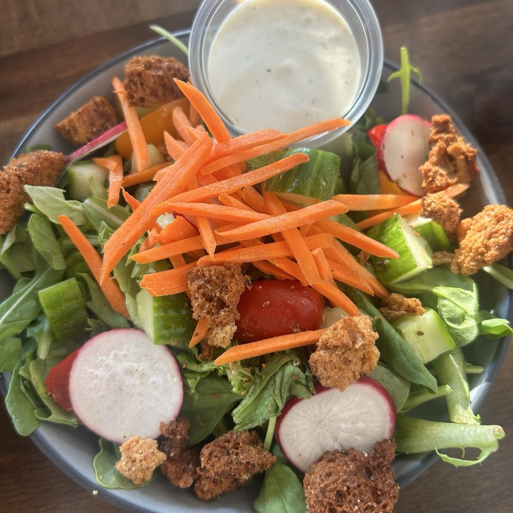 Milestone Craft Deli - Salad with ranch that came with chicken parm - Delis Near Me - Mt. Juliet, Tennessee
