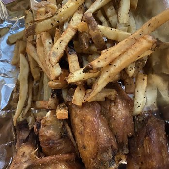 Young Avenue Deli - Seasoned wings with fries - Delis Near Me - Memphis, Tennessee Young Avenue Deli - Seasoned wings with fries - Delis Near Me - Memphis, Tennessee