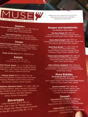 Menu photo 7 Muse Anchorage, AK