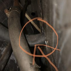 Springs Auto, Truck, and RV Service Center - Another cinched water drain coming from the sink