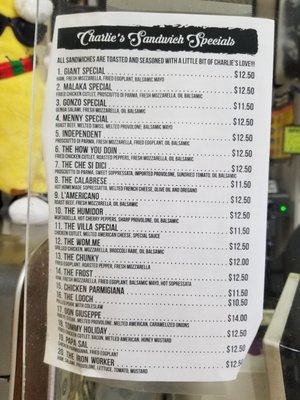 Menu photo 6 Charlie’s Sandwich Shop Brooklyn, NY Menu photo 6 Charlie’s Sandwich Shop Brooklyn, NY