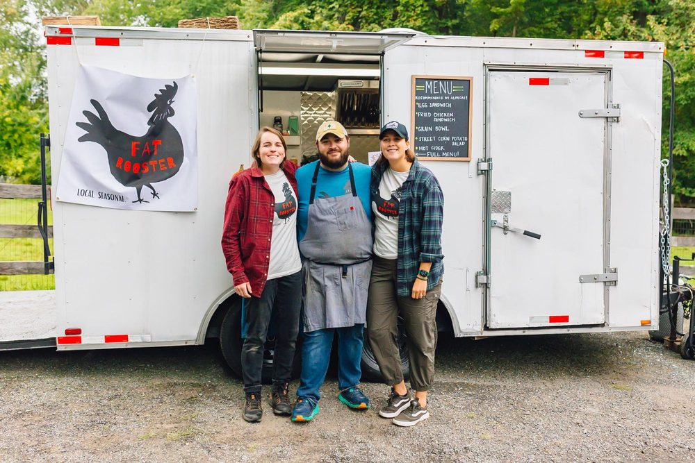 The Fat Rooster Logo