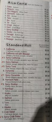 Menu photo 2 Sushi Park Mississauga, ON