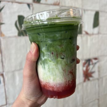 Academic Coffee - Strawberry Matcha Latte - Coffee & Tea Near Me - Santa Clara, California Academic Coffee - Strawberry Matcha Latte - Coffee & Tea Near Me - Santa Clara, California