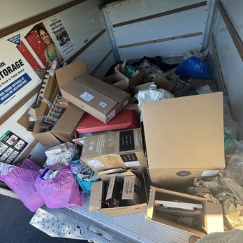 All Bay Area Junk Removal - UHaul filled with mixed trash and recycling. Got it out for me within 5 minutes! - Junk Removal & Hauling Near Me