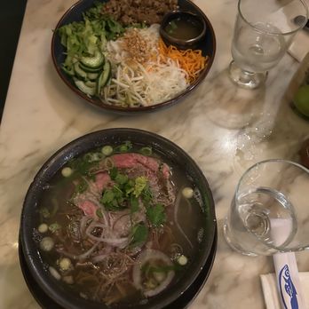 Ginger and Lemongrass - Beef Pho and Vermicelli Bowl - Vietnamese Near Me - New York, New York