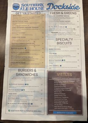 Menu photo 2 Southern Ale House Northport, AL