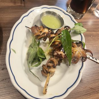 Lunch Lady - Octopus skewers - Vietnamese Near Me - Vancouver, British Columbia