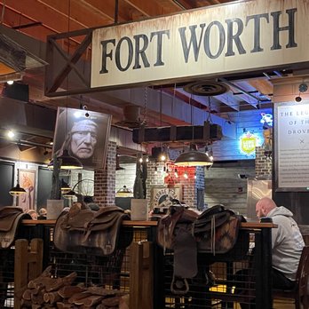 Fort Worth Steakhouse - the interior of fort worth steak house - Salad Near Me - Sevierville, Tennessee