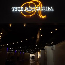 Entrance to our free parking