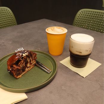 Bean2Bean Cafe - Chocolate pastry, Coquito latte and Coconilla - Breakfast & Brunch Near Me - Philadelphia, Pennsylvania
