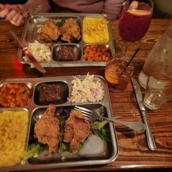 The Shanty - TV Dinner, Wild Bill cocktail and a Winter Sangria for the wife! Fantastic! - New American Near Me - Warwick, Rhode Island