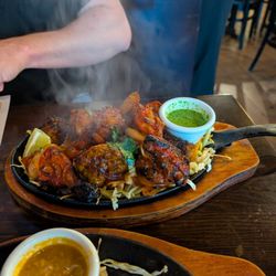 Himalayan Kitchen - Sizzling grill, chicken, shrimp and some other meats