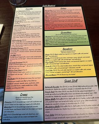 Menu photo 1 Cafe Bluebird Fort Collins Fort Collins, CO Menu photo 1 Cafe Bluebird Fort Collins Fort Collins, CO