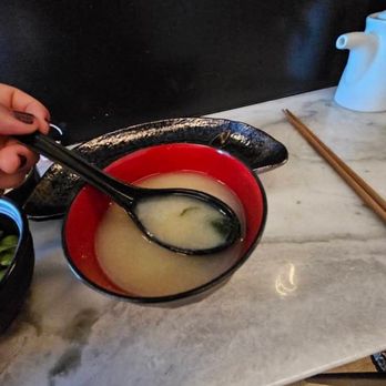 Ato Hand Roll Bar - Miso soup - Japanese Near Me - Fullerton, California