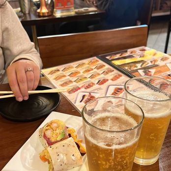 EAT'S SUSHI - Mountain hand roll, Sapporo beer - Sushi Bars Near Me - Costa Mesa, California EAT'S SUSHI - Mountain hand roll, Sapporo beer - Sushi Bars Near Me - Costa Mesa, California