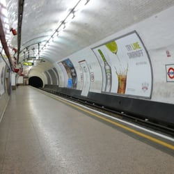 The Tube - Chancery Lane in the Tube - London, England