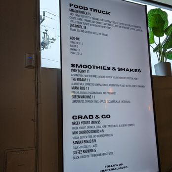 Imperial Moto Cafe - Menu, food truck and smoothies - Coffee & Tea Near Me - Miami, Florida Imperial Moto Cafe - Menu, food truck and smoothies - Coffee & Tea Near Me - Miami, Florida